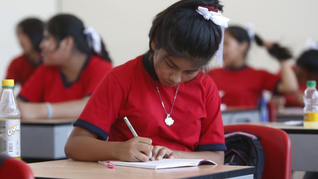 INEI: Tasa de asistencia escolar creciÃ³ entre abril y junio