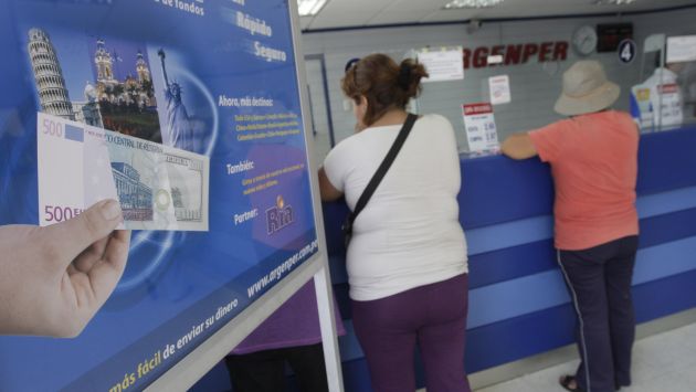 Remesas de peruanos en el extranjero ya no pagarÃ¡n IGV