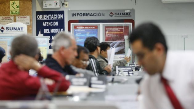 Sunat devolviÃ³ S/11,676 millones de impuestos durante el 2015