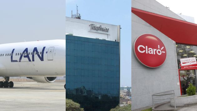Lan PerÃº, TelefÃ³nica y Claro entre los mayores deudores tributarios en PerÃº