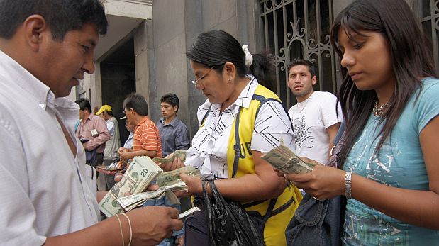 BCR: Tipo de cambio sube a S/ 3,35 por dÃ³lar