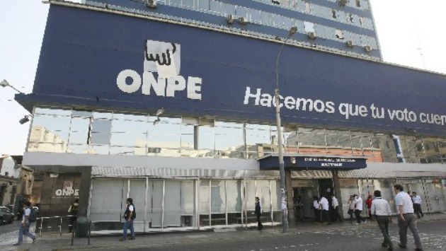 ONPE: RecolecciÃ³n de firmas para inscribir partidos serÃ¡ digitalizada desde el 2018